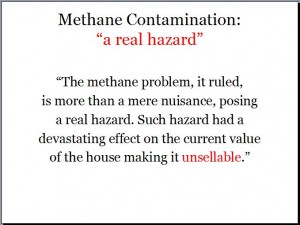 2012 03 02 Ontario Assement Review Board methane contamination real hazard