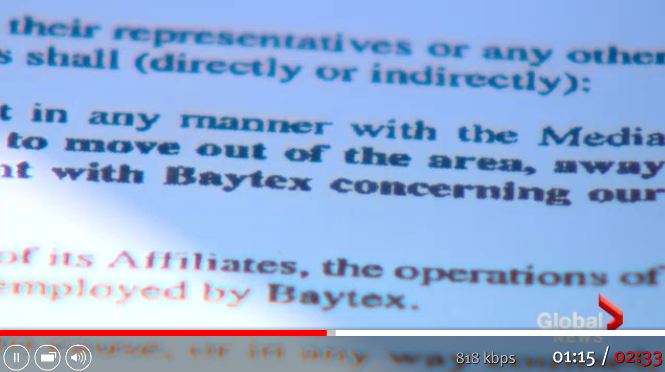 2013 08 16 Baytex Gag Order