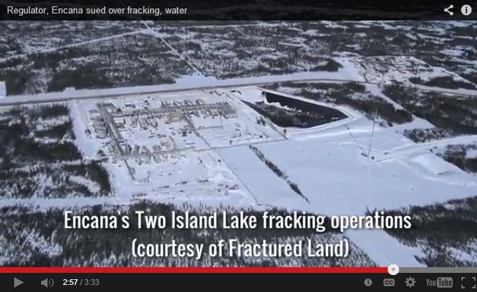 2013 11 13 Encanas two island lake fracturing operation in NE BC