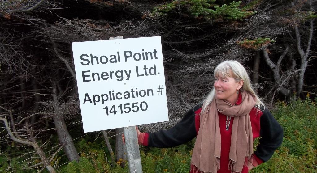 2013 09 19 Jessica Ernst touring Gros Morne UNESCO World Heritage Site and Shoal Point Leases the company loses