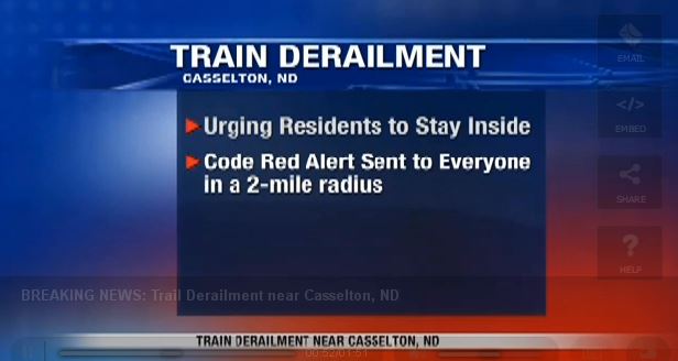 2013 12 30 North Dakota train derailment fire explosions possibly carrying Bakken crude
