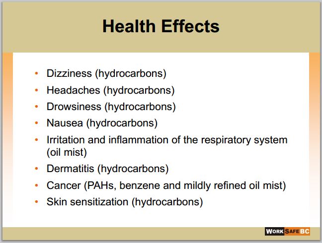 2014 06 24 Health Effects of drilling fluids