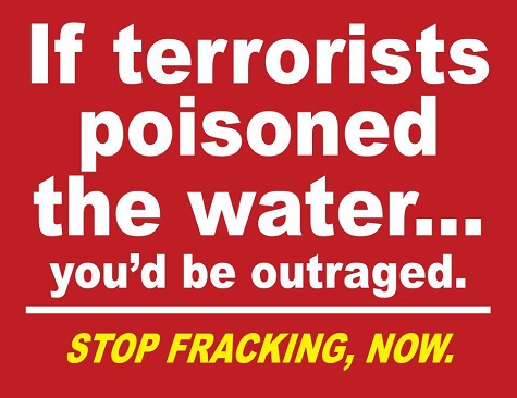 2014 07 22 if terrorists poisoned the water you'd be outraged