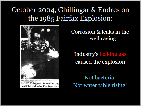 2004 Ghilligar and Endres on Dress for Less Explosion causes Corrosion and Leaks in casing not bacteria
