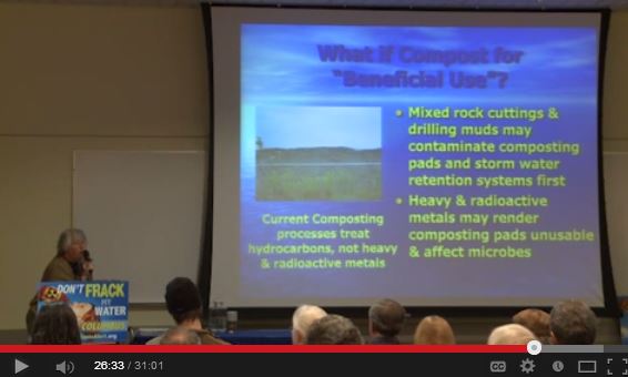2014 02 01 Dr Julie Weatherington Rice Radioactive brine drilling muds and cuttings