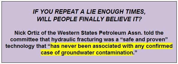 2014 02 25 the lie again, to LA city council frac ban committee
