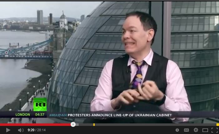 2014 03 04 Snap from RT Max Keiser on Rex Tillerson joining frac lawsuit