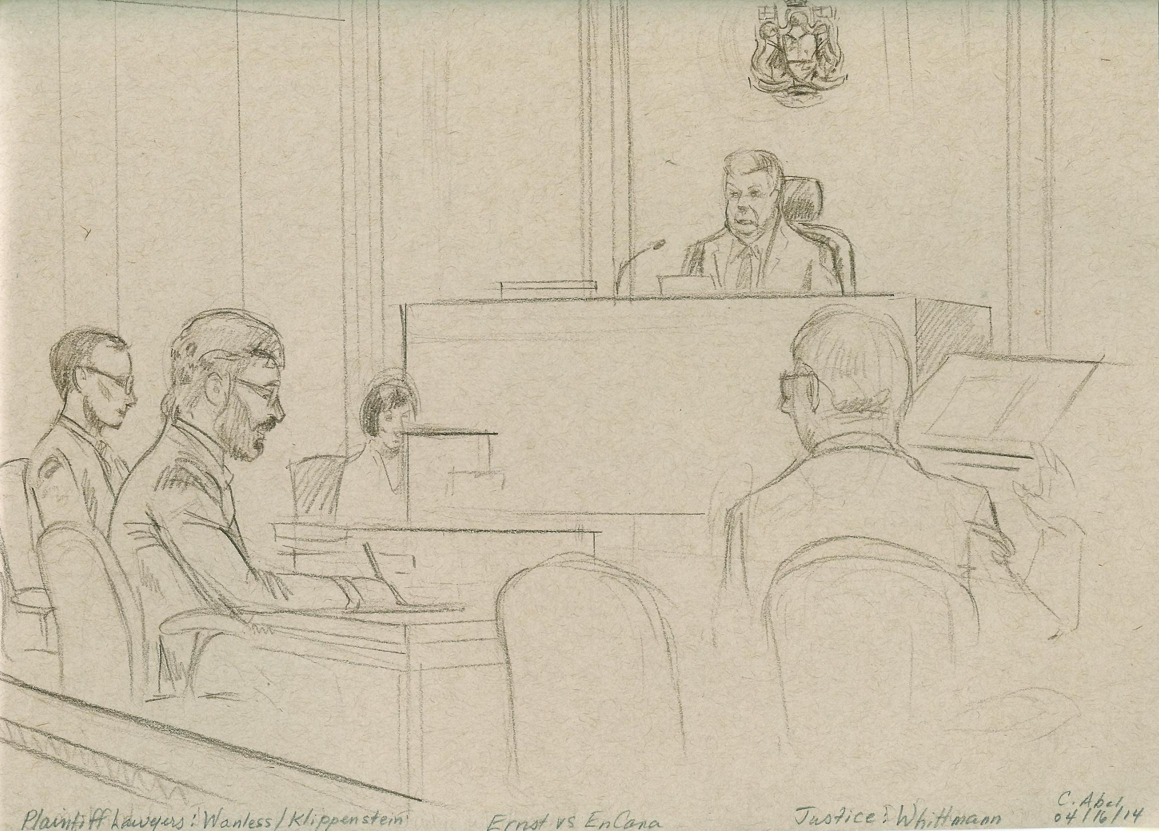 2014 04 16 Drumheller Court w Justice Wittmann