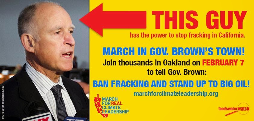 2015 02 07 this guy has the power to stop fracking in california, poster