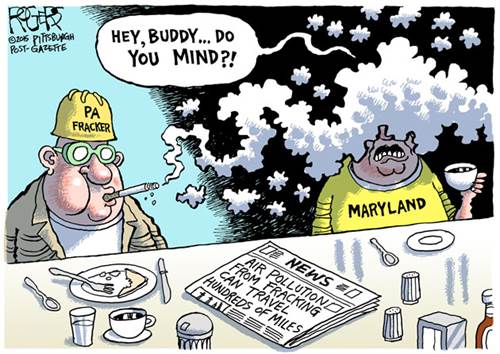 Image result for maryland fracking cartoon ernst versus encana