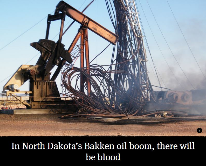 2015 06 13 Bakken Oil Boom Serial Killer, There will be blood, cover shot