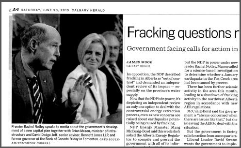 2015 06 20 Fracking questions resurface, print copy, pg 2