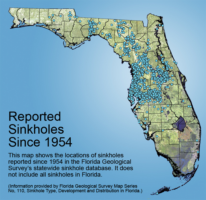 2015 06 23 accessed off net, map some Florida sinks since 1954