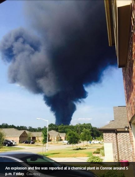 2015 08 14 Chem plant explosion in Texas 6
