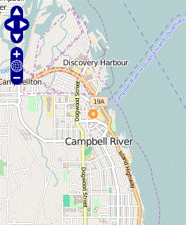 2015 11 Campbell River map