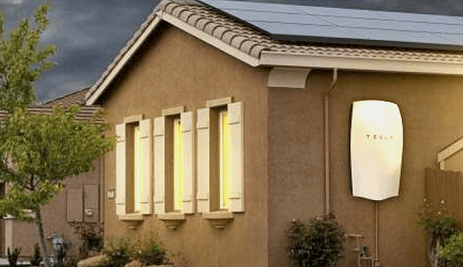 2015 solarcity installation of Telsa's Powerwall battery for citizens