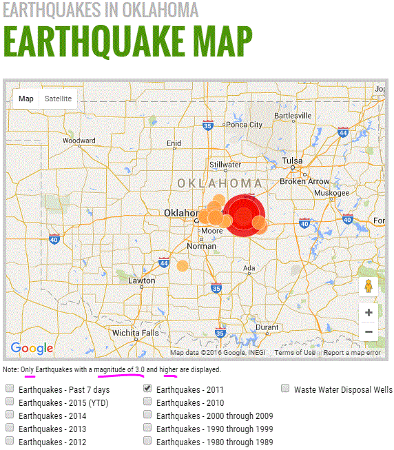 2016 01 06 snap Oklahoma frac quakes 2011