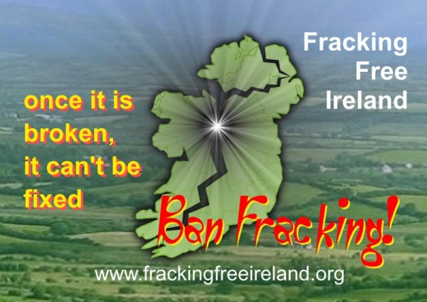 Ban-Fracking-Poster Fracking Ireland