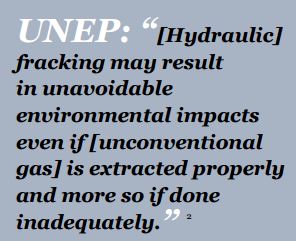 UNEP quote in CHEM Trust report