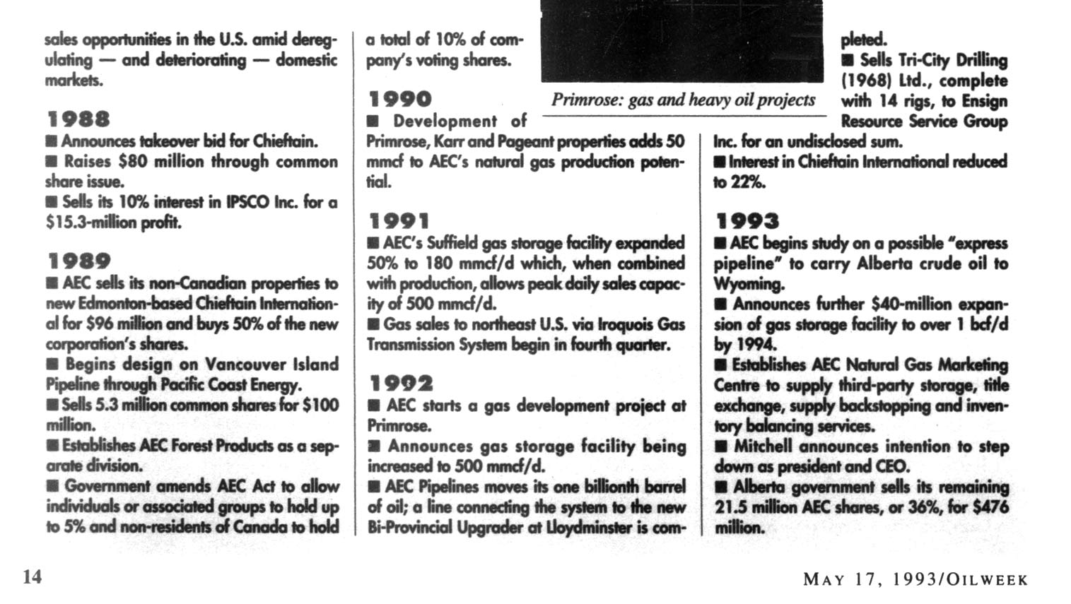 Encana/Cenovus/Ovintiv’s birth canal Ernst v. EnCana Corporation