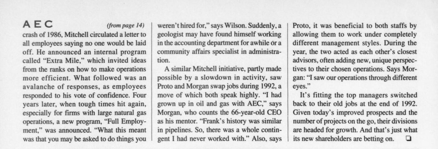 Encana/Cenovus/Ovintiv’s birth canal Ernst v. EnCana Corporation