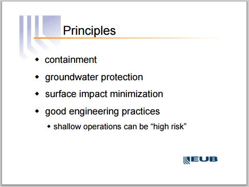 2004 05 12 AER, then EUB, Manager Jim Reid presentation on high risk shallow frac operations 2