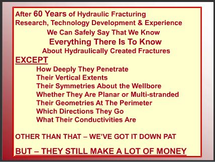 2008 what we don't know about hydraulic fracturing is lot's but they still make a lot of money