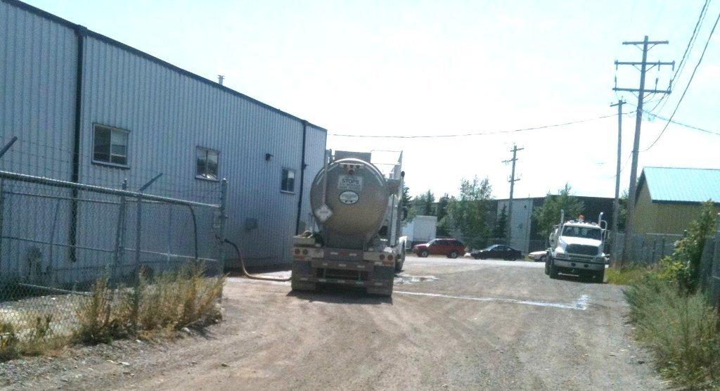 2012 Water hauling for drilling fracing, from municipal supply at Cochrane which comes from Bow River, 001