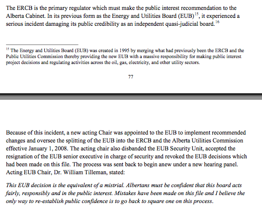 Royal Society of Canada Report Page 103 on EUB now ERCB soon to be AER Spying on Albertans Screen shot 2013-01-12 at 11.59.25 AM