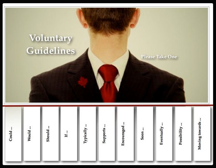 Voluntary is unenforceable