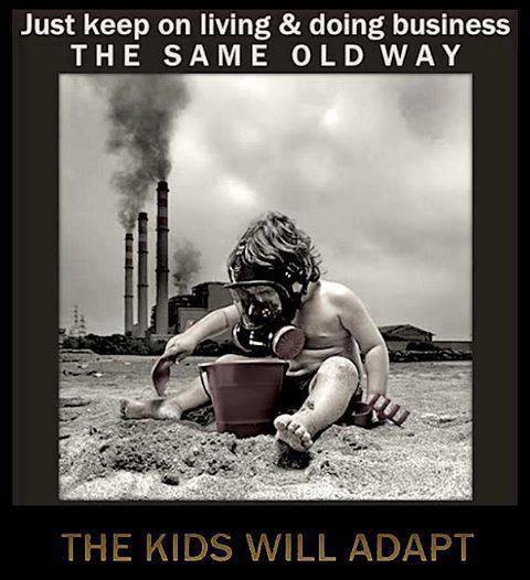 Doing Oil and Gas Pollution the same old way the children will adapt