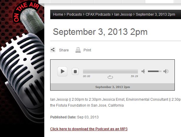 2013 09 03 Ian Jessop Interviews Jessica Ernst CFAX 1070