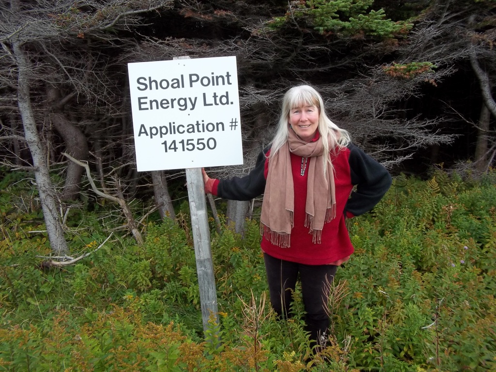 2013 09 19 Jessica Ernst touring Gros Morne National Park Newfoundland Shoal Point Energy Locations