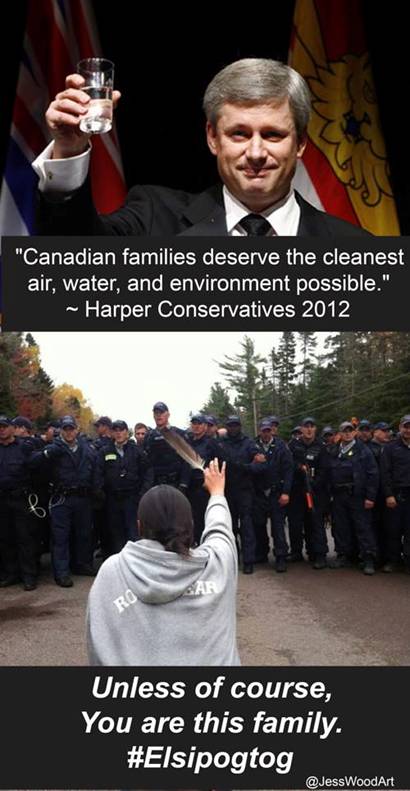 2013 10 18 Stephen Harper says Canadian families deserve the cleanest water