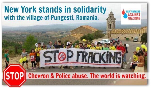 2013 12 04 Chevron & Police abuse NY Solidarity with Romania
