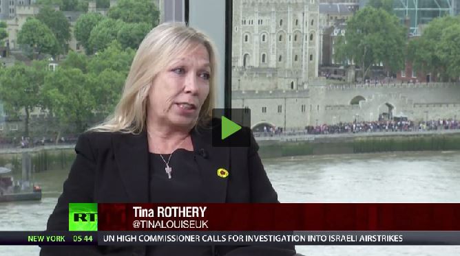 2014 07 12 Max Keiser Report Fracing interview w Tina Louise Rothery from Blackpool UK
