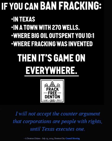 2014 11 If you can ban fracking in Denton ... FrackingCanada 'We have had enough'