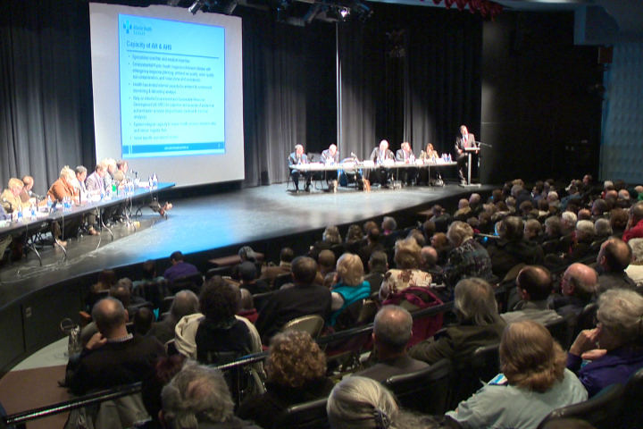 2014 02 25 Global News photo Lethbridge city frack panel