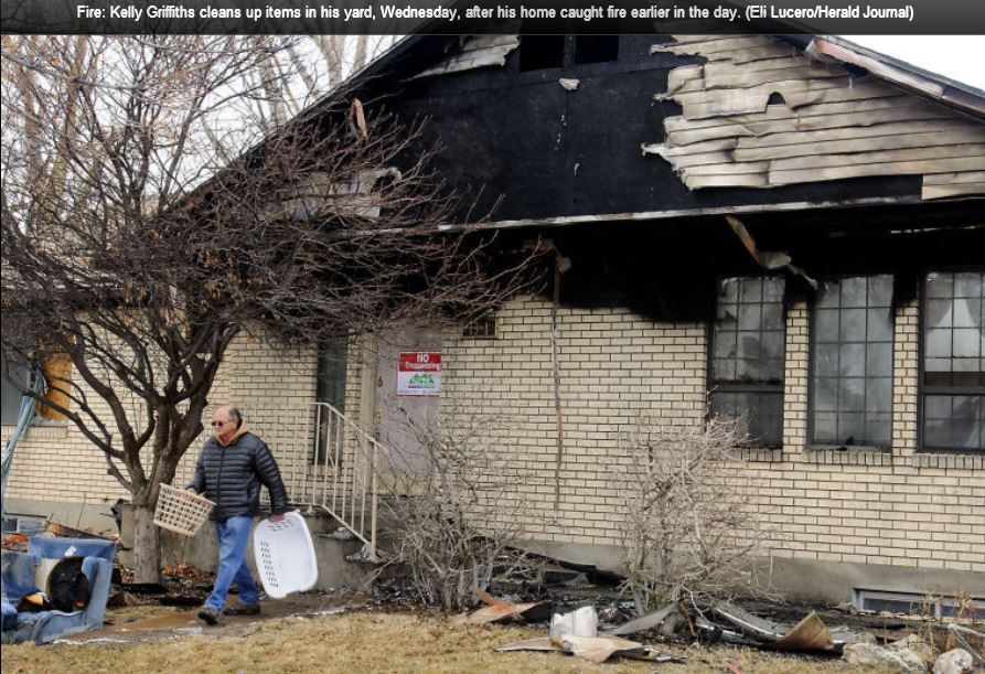 2014 04 15 Natural gas vehicle caused fired damaged two homes destroyed another