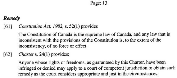2014 04 22 CF v Alberta Charter Rights breach caused by Alberta law