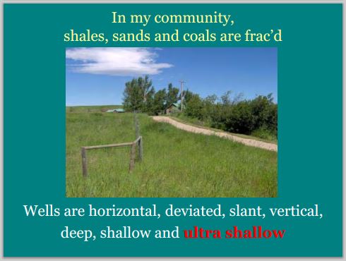 2014 05 24 snap Countenay presentation by Ernst In my community all kinds of fracd wells