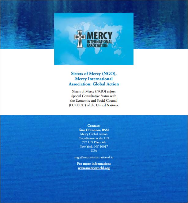 2015 06 12 International Human Rights Law and Fracking, Sisters of Mercy, Mercy International Association Global Action