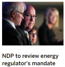 2015 06 23 snap Calgary Herald, NDP to review AER's mandate