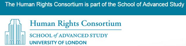 2015 07 23 Human Rights Consortium School of Advanced Study, University of London