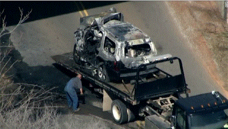 2016 03 02 Aubrey McClendon wreck in Oklahoma