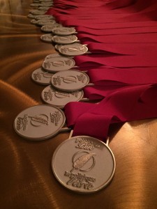 2016 04 20 Writers' Trust of Canada Photo of medals for Shaughnessy Cohen Prize for Political Writing