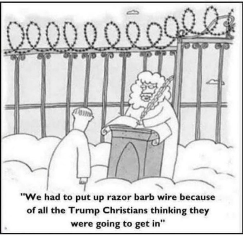 cartoon of satan (at a microphone) from south park, "i will be suing southpark for $50M. Showing Trump in bed with me has done irreparable harm to my reputation"