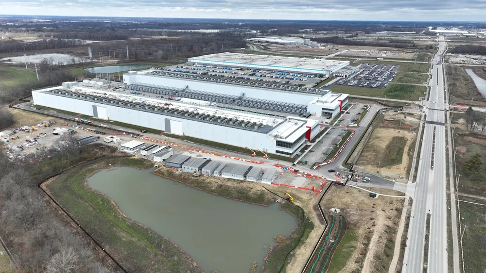 photo of a massive data centre